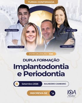Dupla Certificação Implantodontia e Periodontia
